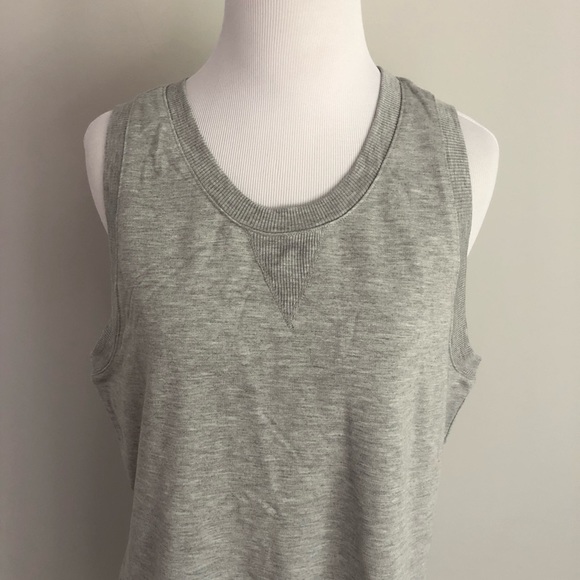 Feel the Piece - Jules Tank Dress in Heather Grey - Picture 3 of 8
